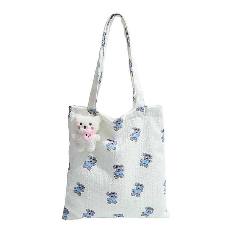 Bag new Korean style ins fashion trend women's leisure niche design single shoulder large capacity tote bag shopping bag