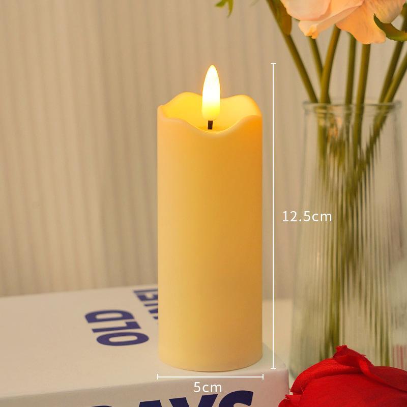 1/3/6Pcs Led Candles Flameless Flickering Light Flameless Candle For Christmas Wedding Decor Birthday Party Supplie