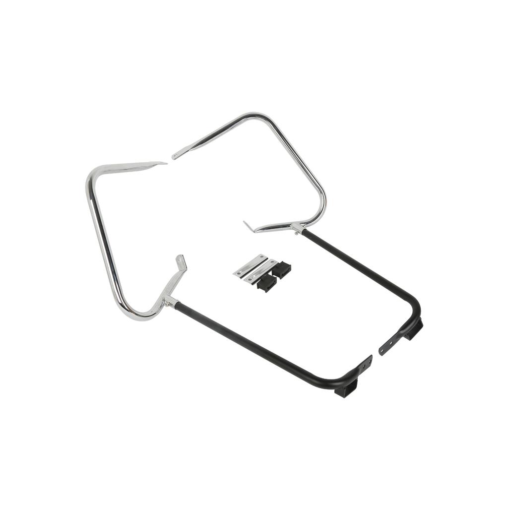 Motorcycle Saddlebag Guard Bracket Bar For Harley Touring Electra Glide Street Glide 1997-2008