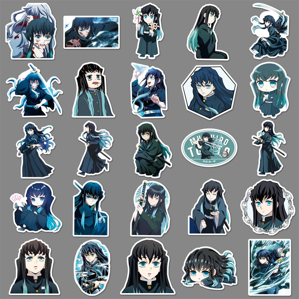 50 Stickers On Shitu Moichiro Graffiti Personalized Water Cup Phone Case