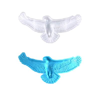 Flying Eagle Shape Silicone Molds DIY Crafts Plaster Mold Handmade Home Decoration Soap Table Ornament Mould Non-stick
