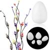 Hochzeitsdeko, Küchenaccessoires, ovale Werkzeuge, tropfenförmige weiße Bastelkugeln, DIY-Malschaumblume