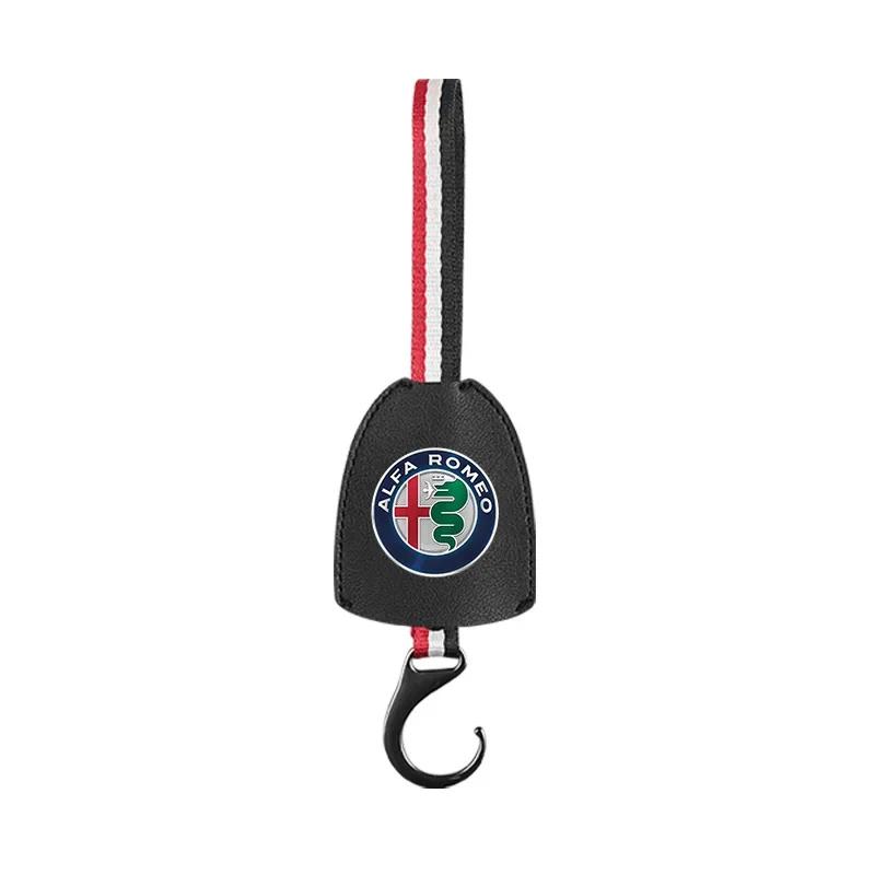 

Автомобильные наклейки Для Alfa Romeo Крючок на подголовник заднего сиденья Автомобильный вешалка-органайзер для сиденья Для Alfa Romeo 159 Giulietta Giulia Mito Stelv чёрный