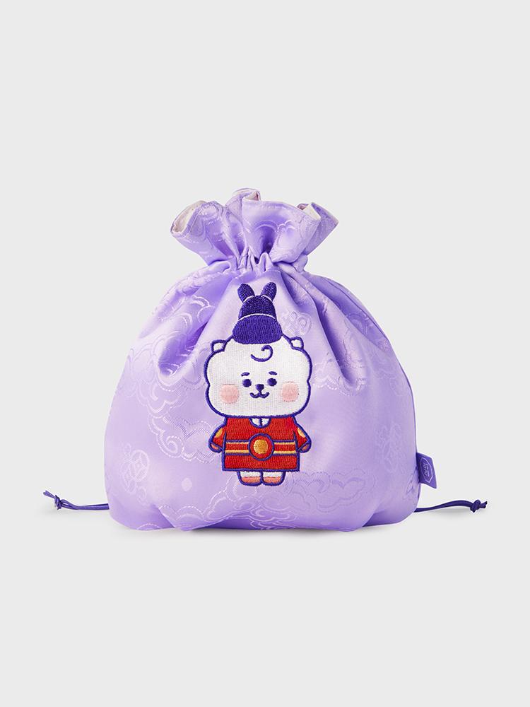Line Friends BT21 RJ BABY K Edition 2 Lucky Drawstring Pouch