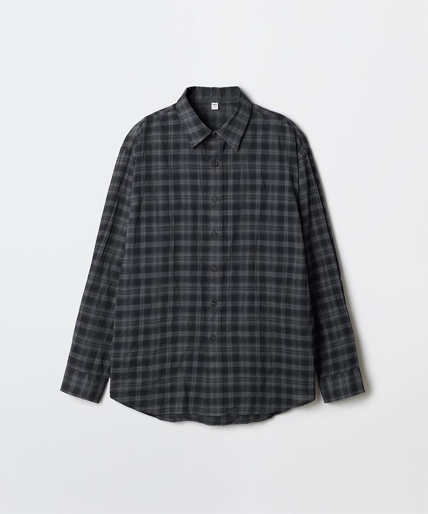 Seupao Oversized Check Shirt_Spycg37C01 (B Type)