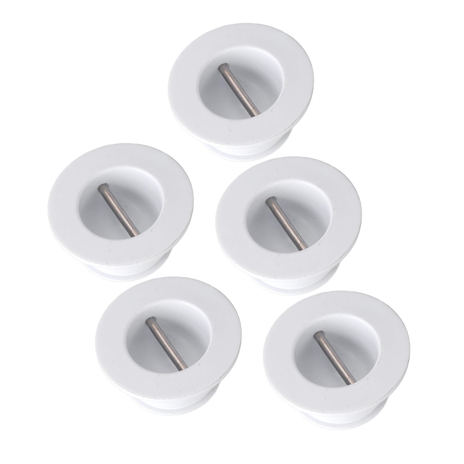 

5pcs Surf Leash Plug Replacement Round Surfboard Longboard Cup Plug for Repairing