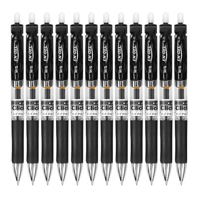 M&G K35 0.5mm Black Retractable Gel Pen, 60-Count Pack