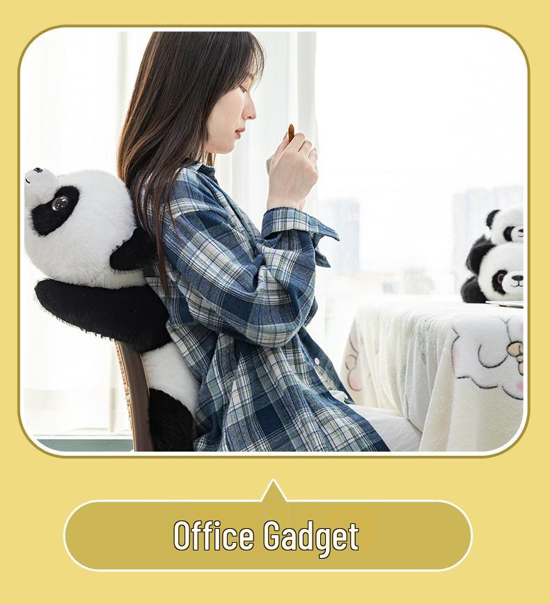 Cross-Border Panda Plush Toy: Children's Birthday Gift & Office Nap Pillow
