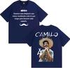 Singer Camilo Tribu Album Tour 2026 Graphic Tshirt Unisexs Clothing Cotton Short Sleeve T Shirts Fashion Hip Hop Hipster T Shirt