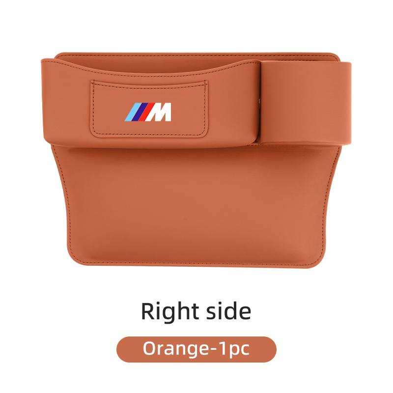 Hot 2025 Detachable Car Seat Gap Organizer Box Console Crevice Storage Bag For BMW 1 3 5 Series X1 X4 X5 X7 G20 G38 F20 F39 F48