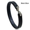 Vintage Punk Genuine Leather Bracelet Bangle for Men Handmade Leather Wristband Steampunk Motorcycle Jewelry Male Braclets