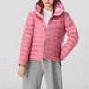 Nike Solid Color Hooded Casual Comfortable Sports Down Jacket Winter Women Outerwear Pink CU5095-614