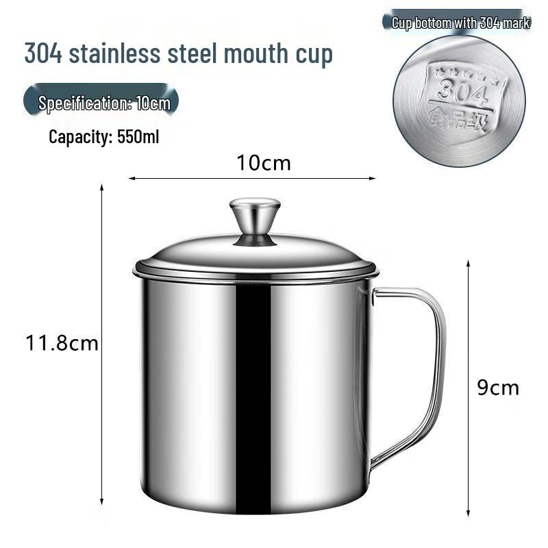 

HANDUNYOU 304 Stainless Steel Kids Water Cup