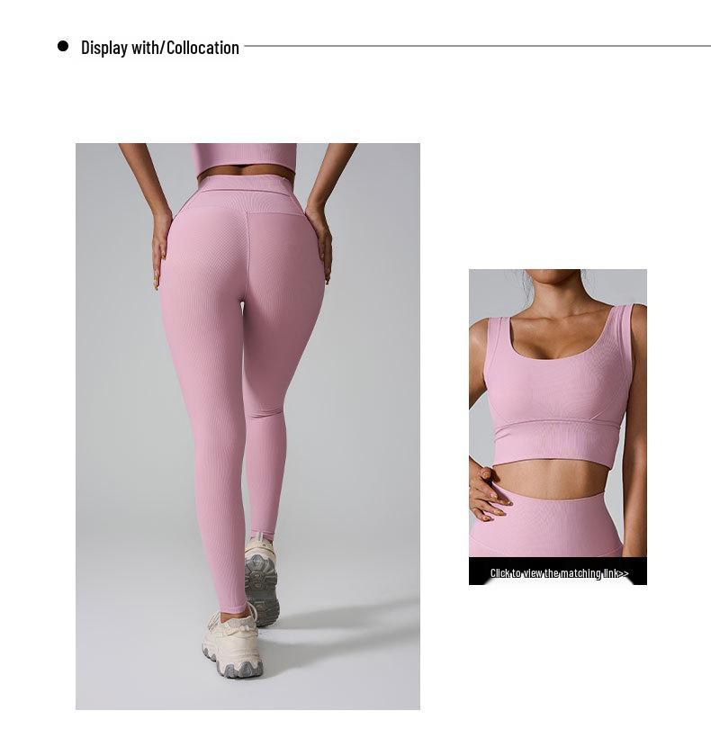 2024 Nude Feel High-Waist Yoga Pants with Pocket for Women