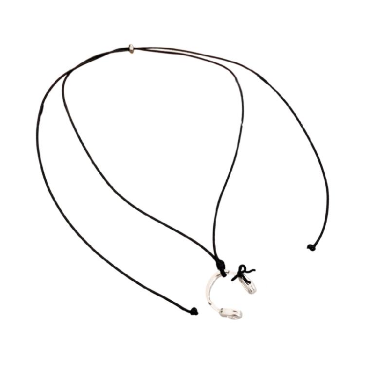 Minimalist Headphone Necklace Versatile Jewelry Piece for Women Gift For Friend Bridesmaids or Special Occasion