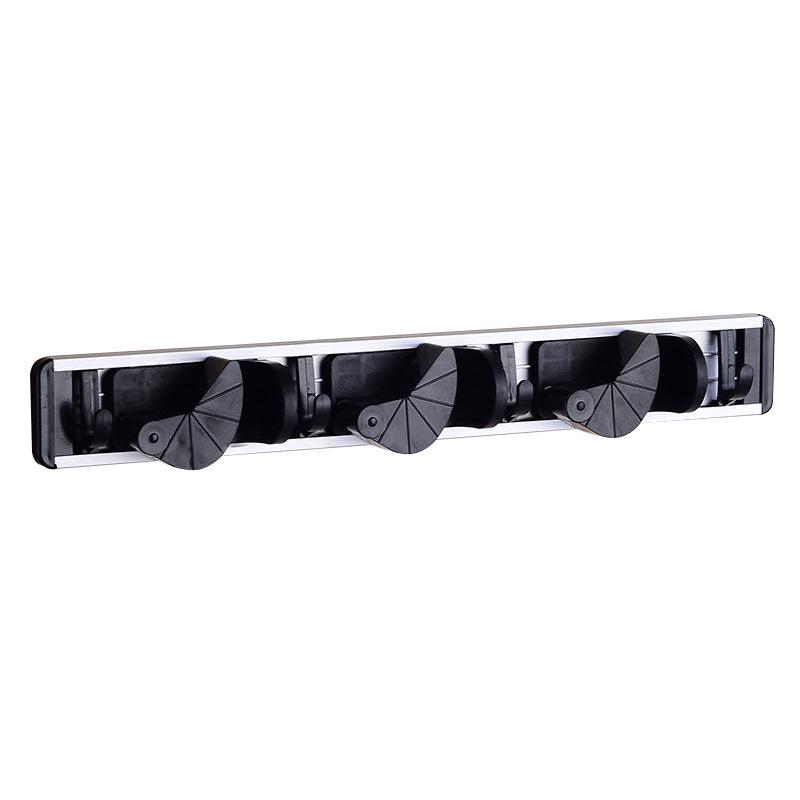 Premium Magic Mop & Broom Holder - Bathroom Storage Solution