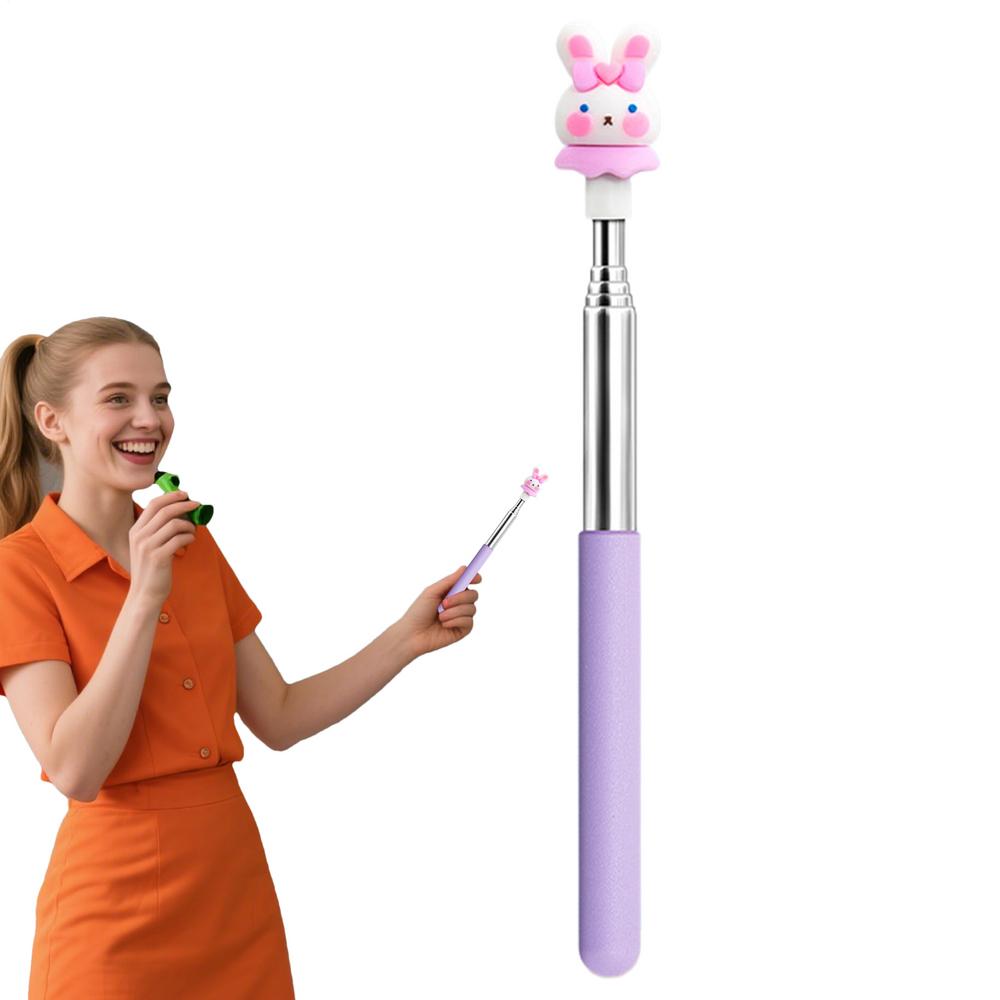 Pointer Finger Stick Extendable Teacher Pointer Lightweight Classroom Supplies Cartoon Teacher School Supplies For Special