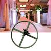 Iron Flower Poles Holder Flower Display Base with 3 Hole For Floor Standing Display Wedding Event Flower Arrangement