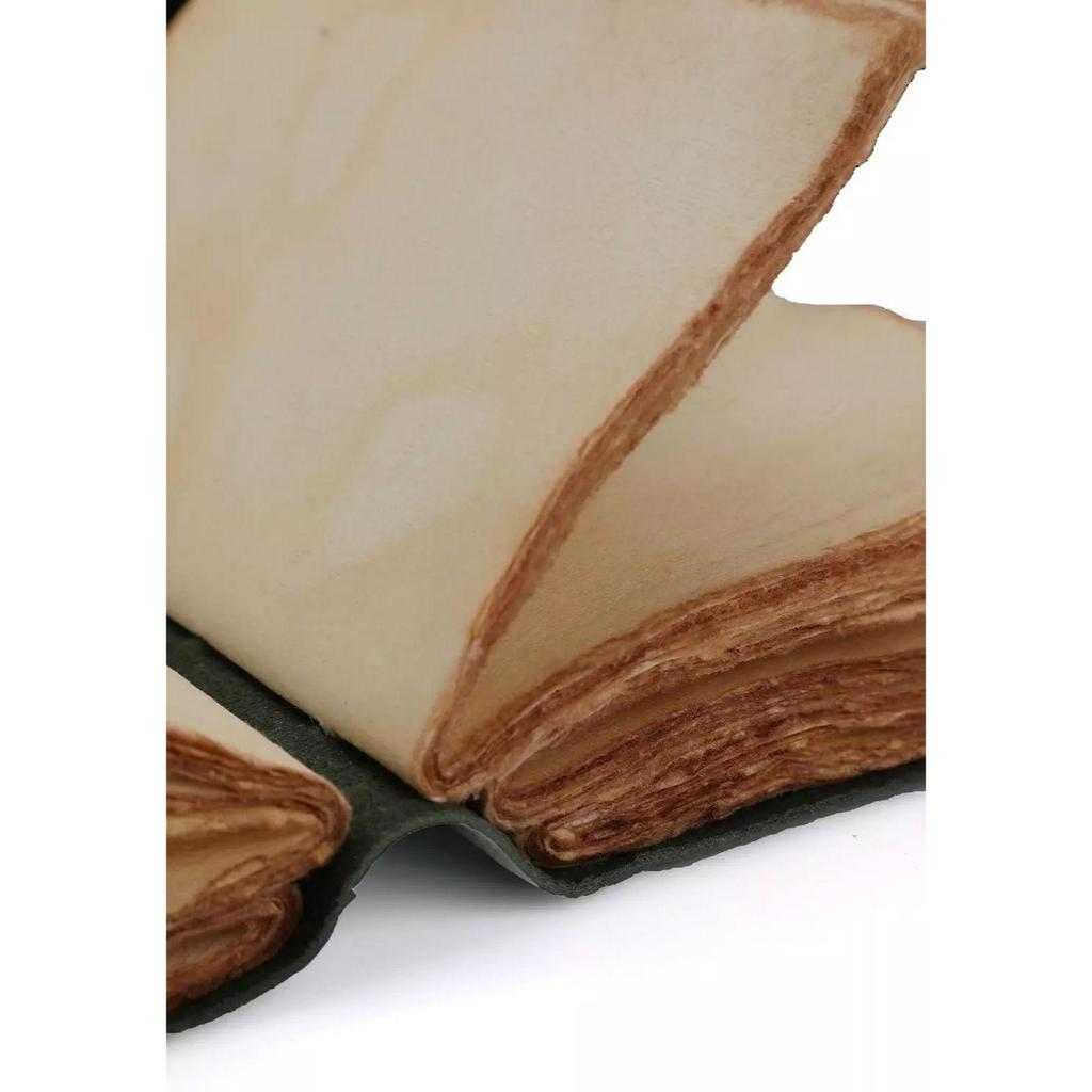 Vintage Leather Bound Journal for Writing, 240 Pages 7 X 5 Inches, Deckle Edge