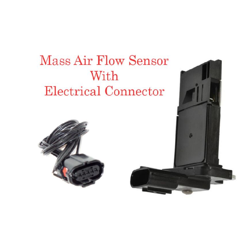 Mass Air Flow Meter Sensor W/Connector Fits Lexus 2005- Toyota 2004-