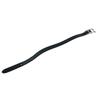 HERMES Bangle HMetal leather Bapi bracelet black leather Used