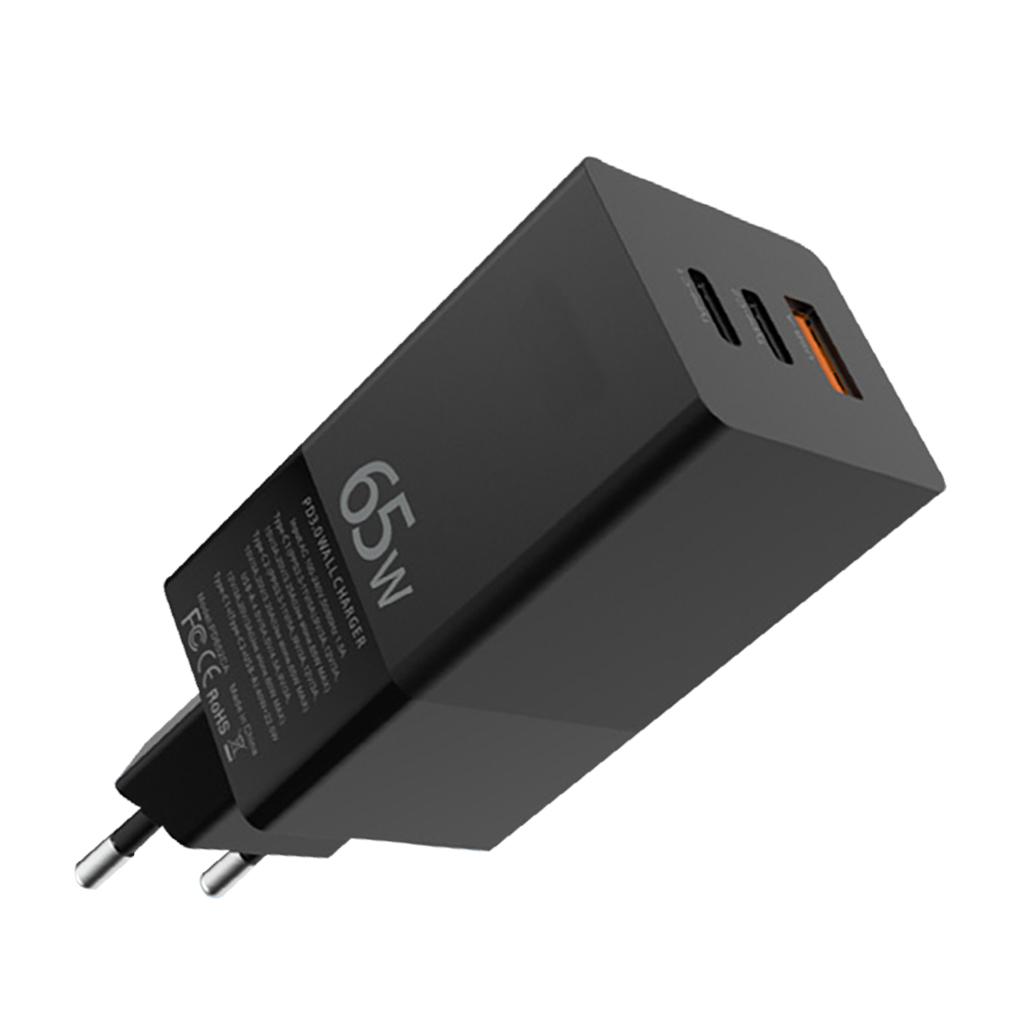 

65W Charger for Smart Phone USB Type\-C Charging Adapter Portable Charging QC3\.0 Charger for Phone Computer UK /EU/US Plug