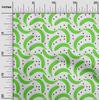 oneOone Cotton Flex Green Fabric Fruits Pineapple Sewing Fabric By The Yard Printed Diy Clothing Sewing Supplies 40 Inch