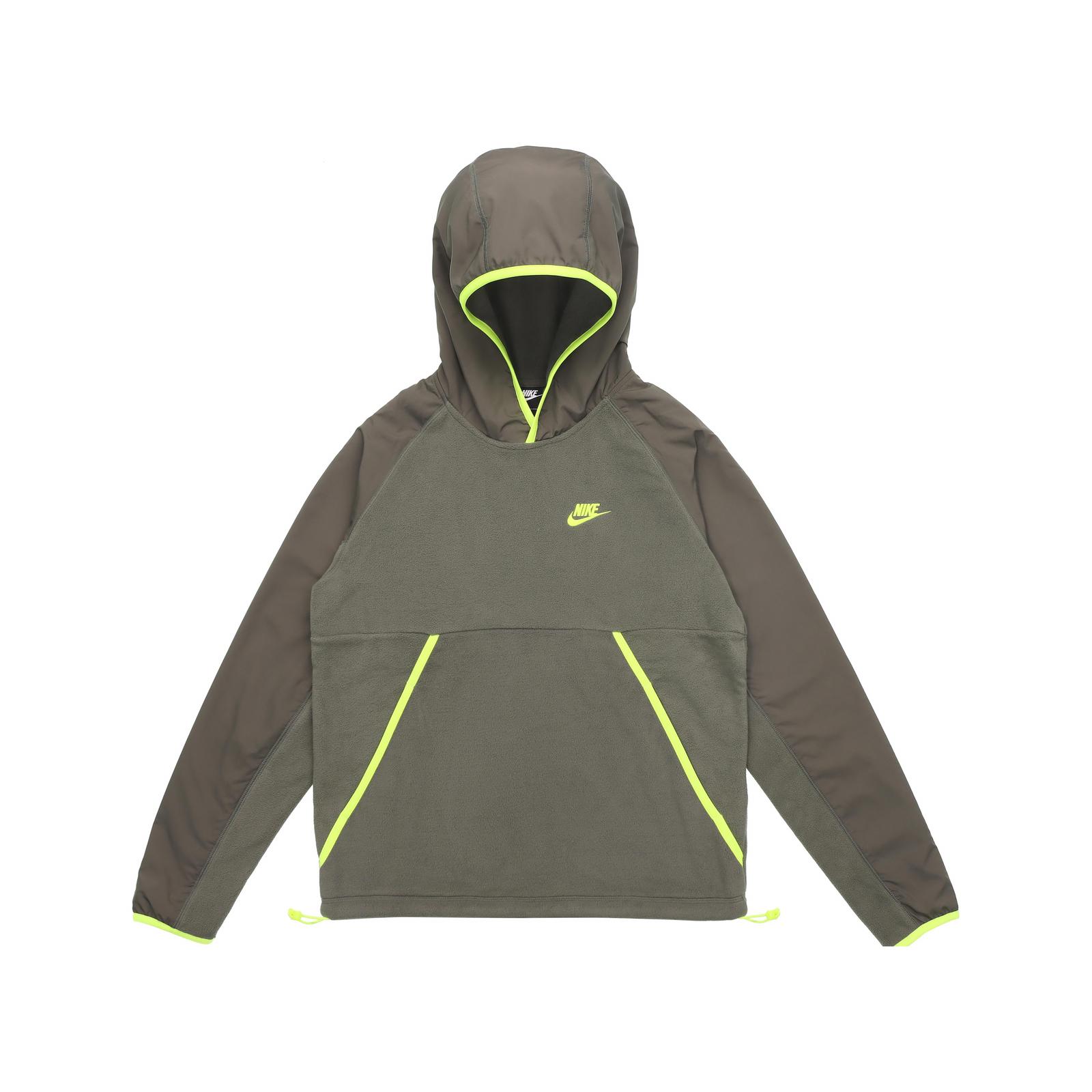 Nike Logo Print Hooded Windproof Long Sleeve Sweatshirt DM1222-380 L