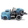 Maisto Scale Muscle Machines Muscle Transporter Diecast Model Car Ford COE 1932 Ford 3W Coupe Light Blue 1/64 (1950 / - 11533)