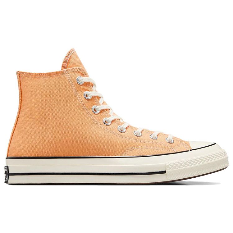 Converse Chuck 70 Vintage Canvas High Tiger Moth Unisex Sneakers Orange Egret Black A05583C