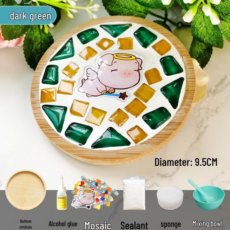 

Набор для изготовления подставок ручной работы с клеем для коллажа