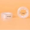 12 Rolls Transparent Tape Refills Rolls 3/4-Inch x 720 inch, 1 inch Core, Clear Gift Wrapping Tape Refill Roll for Office, Home, School