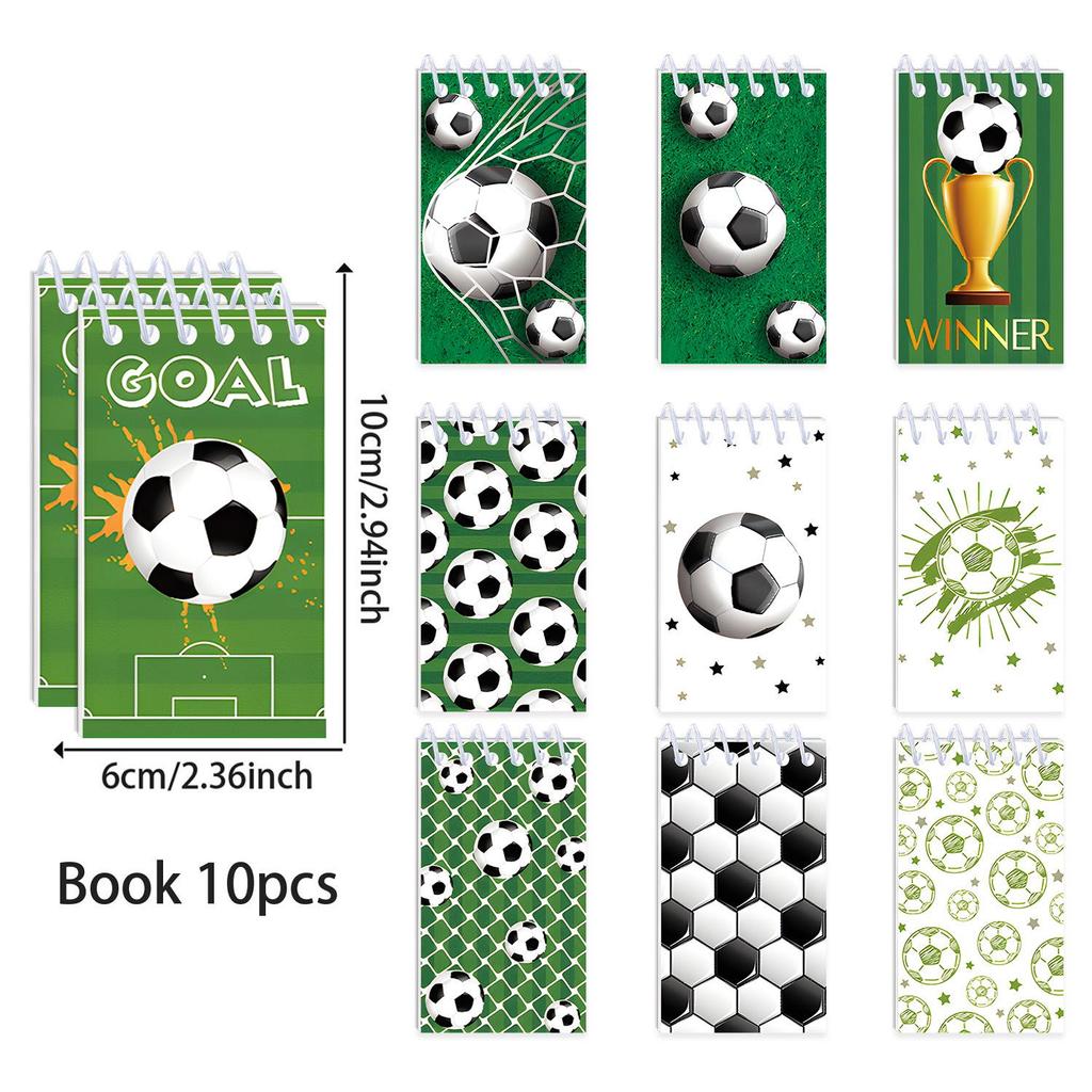 Soccer-Themed World Cup Student Mini Notebook