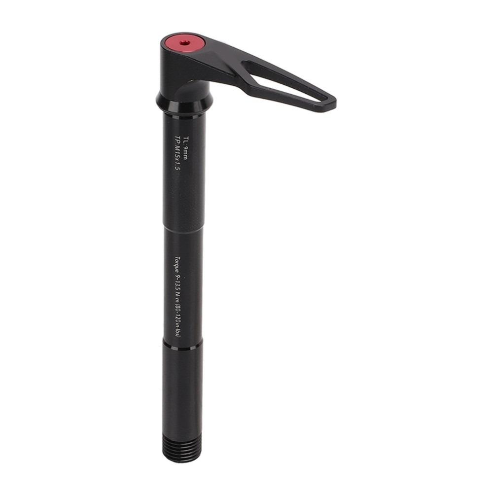 Aluminum Alloy Thru Axle Quick Release Lightweight 15mm X 100mm / 15mm X 110mm Hub Thru Axle for ROCKSHOX