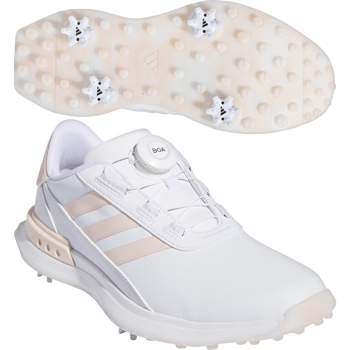 

Обувь для гольфа S2G Boa 24 Белый/Чудо-кварц/Off 23.5 см 2E [Adidas Golf] Женская Белый/Чудо-кварц/Off 23.5