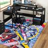 1pc Power Rangers Anime Cartoon Design Office Chair Mat Non-Slip Carpet for Home Decor Living Room Bedroom Game Room Gift All Seasons Universal.Y044