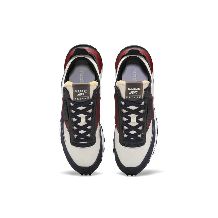 Romantic Crown X Reebok Classic Legacy Core White Collegiate Burgundy Unisex Sneakers Cream Core-White Black G57861