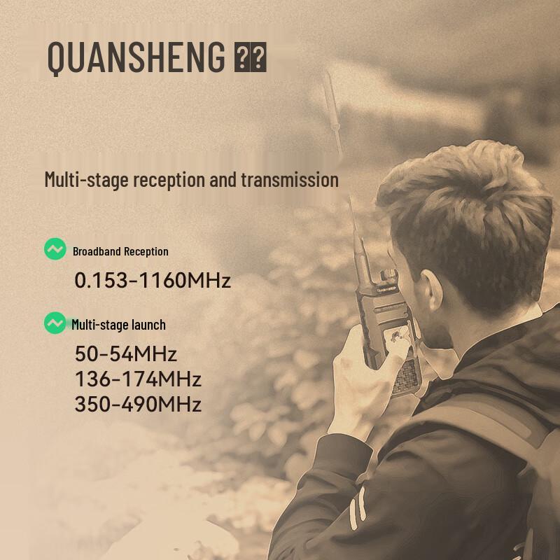 QUANSHENG TK11 Handheld Two-Way Radio (CN version)