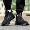 Zapatos de seguridad para el trabajo transpirables para hombre, botas de trabajo con puntera de acero antigolpes, zapatillas de trabajo indestructibles para construcción, zapatos para hombre