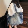 Retro Canvas Tote Bag Korean Style Handbag Sweet Underarm Packs  Outdoor