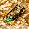 Luxury Golden Griffin Emerald Phone Case Glass S26 Ultra Case S25 Ultra Case for Samsung Galaxy S26 S25 S24 S23 S22FE Ultra Plus