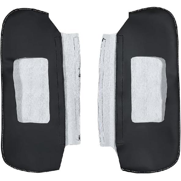 

Чехол на солнцезащитный козырек автомобиля, Левый и правый чехол-кожа для солнцезащитного козырька, Пара, Черный, Подходит для Chevy Camaro 1993-2002, для Firebird 1993-2002, Микрофибра