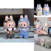 Premium Pvc Transparent Labubu Protective Shell With Macaron Design For Doll Outfits