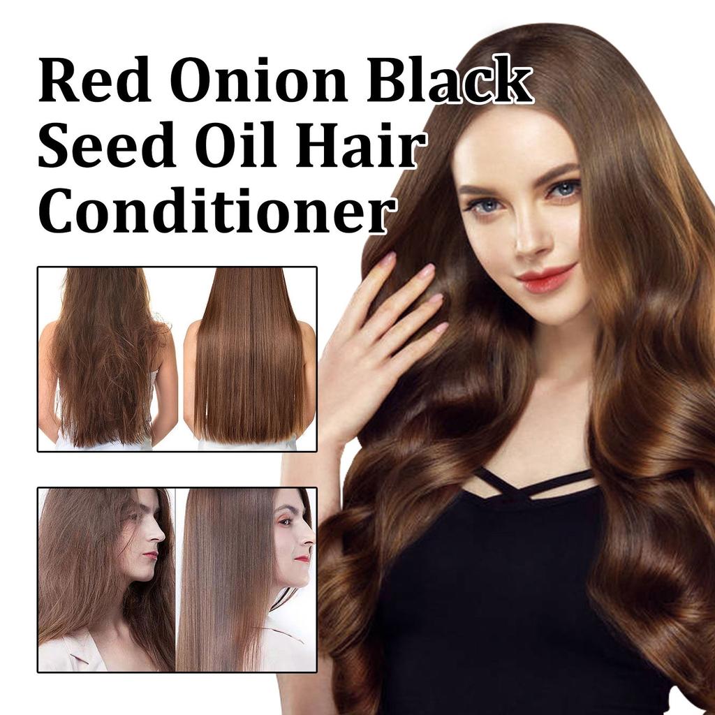 100ml Red Black Seed Oil Hair Care Series Scalp Cleansing Care Hair Smooth And Shiny Hair Care