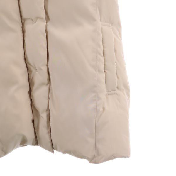 Aquascutum Long sleeve down coat Beige Women Used