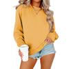 Tuta Comoda Casual alla Moda da Donna con Felpa a Manica Lunga e Girocollo