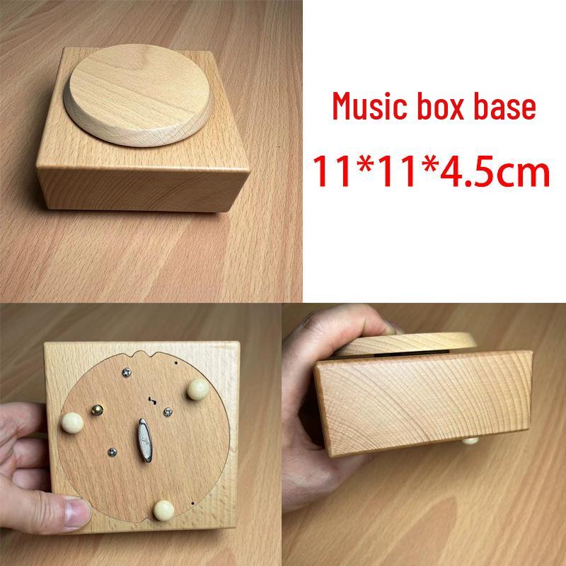 Spring-Wound Birthday Musical Jewelry Box for Girls