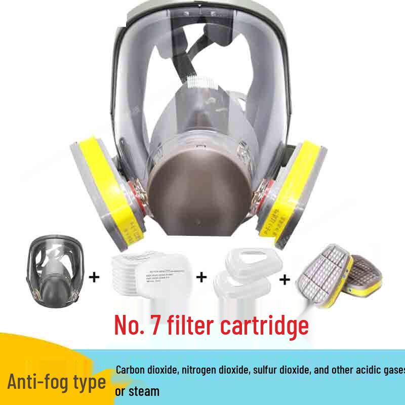 

WEZHO 6800 Full Face Silicone Respirator Mask