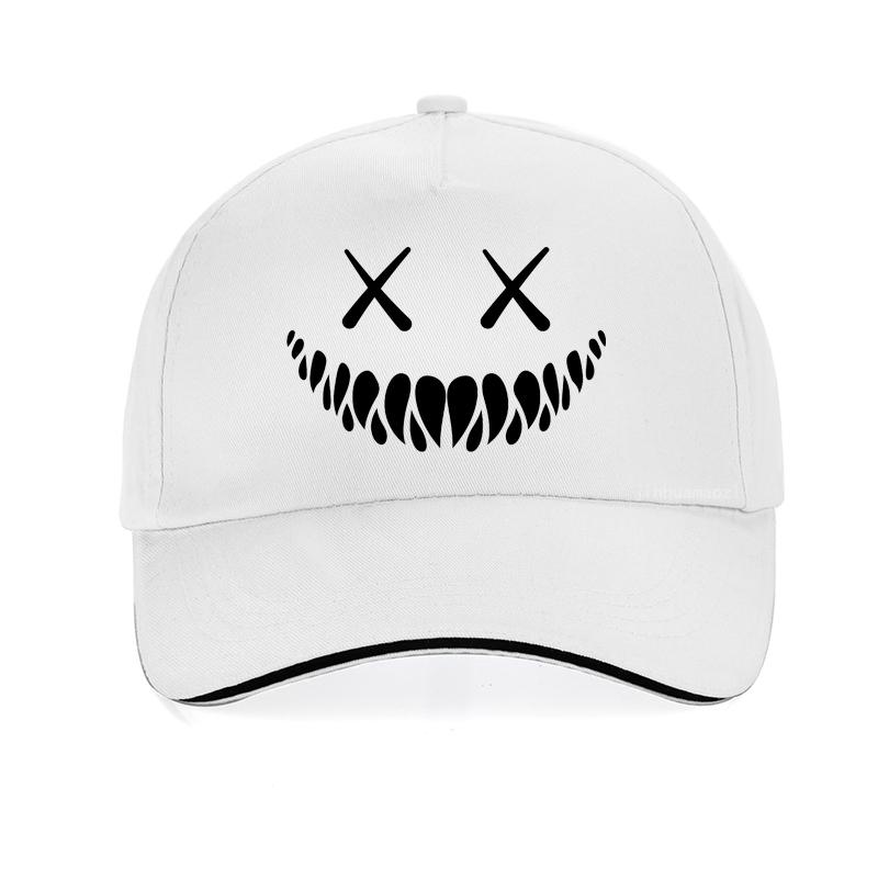 Demon Smiling Face Men Women Baseball Cap Funny Skull Summer Cool Trucker Hats Casual Adjustable Hats