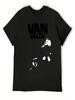 Morsomt Album Tour Musikkband Klassisk Vintage T-skjorte Svarte Kawaii Klær Designer Skjorter Vintage T-skjorter For unisex